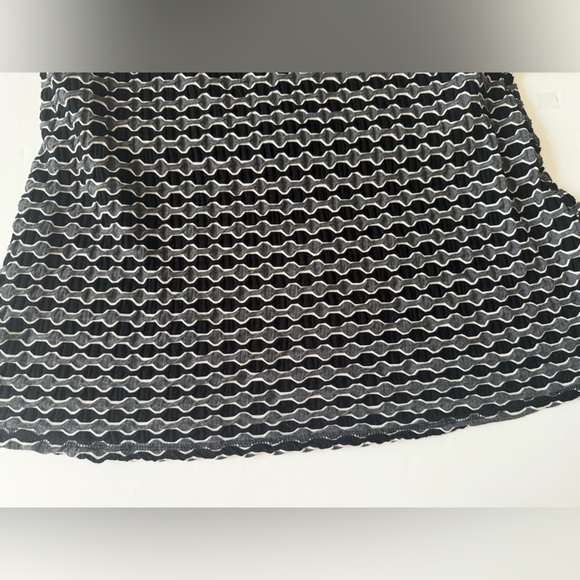 Coin 1804 Geometric Print Maxi Skirt Size M | Soft Stretch Knit Long Skirt - Picture 7 of 8